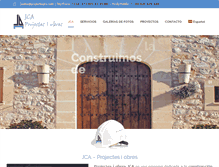 Tablet Screenshot of projectesjca.com